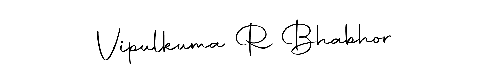 Similarly Autography-DOLnW is the best handwritten signature design. Signature creator online .You can use it as an online autograph creator for name Vipulkuma R Bhabhor. Vipulkuma R Bhabhor signature style 10 images and pictures png