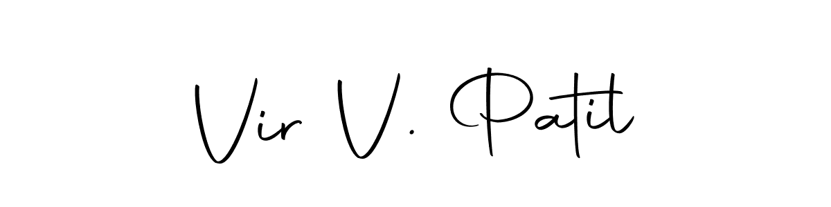 It looks lik you need a new signature style for name Vir V. Patil. Design unique handwritten (Autography-DOLnW) signature with our free signature maker in just a few clicks. Vir V. Patil signature style 10 images and pictures png