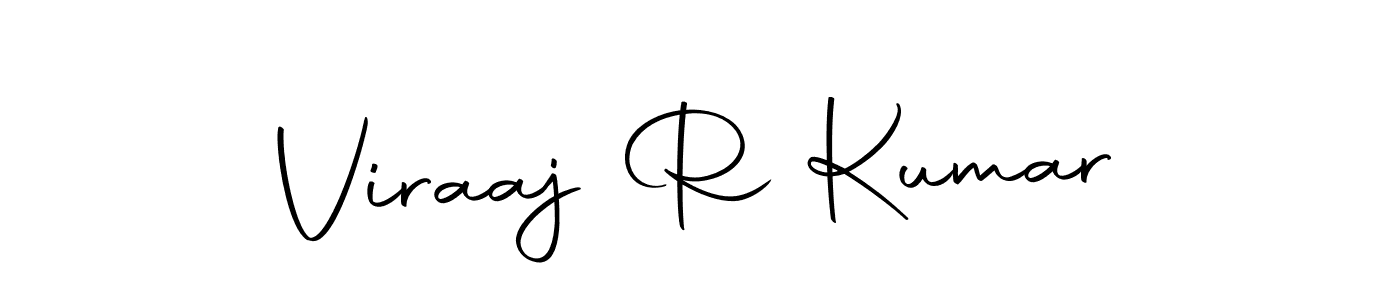 Also we have Viraaj R Kumar name is the best signature style. Create professional handwritten signature collection using Autography-DOLnW autograph style. Viraaj R Kumar signature style 10 images and pictures png