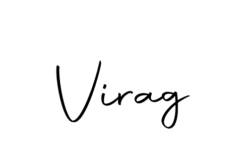 You should practise on your own different ways (Autography-DOLnW) to write your name (Virag) in signature. don't let someone else do it for you. Virag signature style 10 images and pictures png