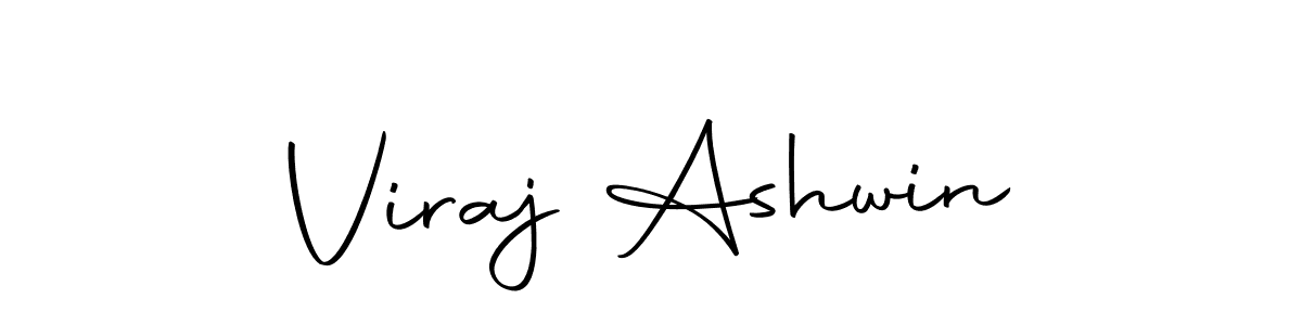 Design your own signature with our free online signature maker. With this signature software, you can create a handwritten (Autography-DOLnW) signature for name Viraj Ashwin. Viraj Ashwin signature style 10 images and pictures png