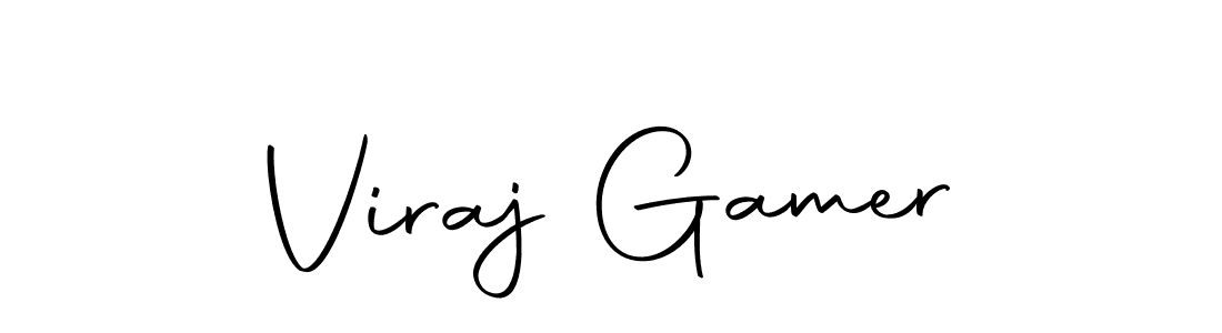 How to make Viraj Gamer signature? Autography-DOLnW is a professional autograph style. Create handwritten signature for Viraj Gamer name. Viraj Gamer signature style 10 images and pictures png