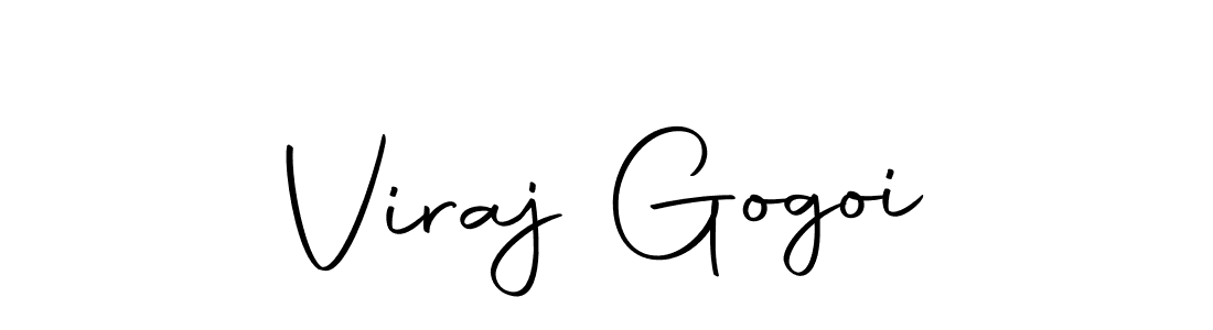 Create a beautiful signature design for name Viraj Gogoi. With this signature (Autography-DOLnW) fonts, you can make a handwritten signature for free. Viraj Gogoi signature style 10 images and pictures png