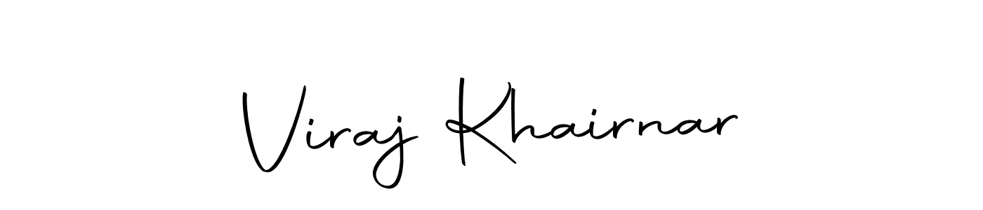 Make a short Viraj Khairnar signature style. Manage your documents anywhere anytime using Autography-DOLnW. Create and add eSignatures, submit forms, share and send files easily. Viraj Khairnar signature style 10 images and pictures png