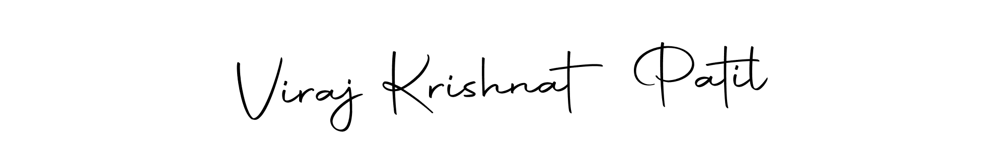 It looks lik you need a new signature style for name Viraj Krishnat Patil. Design unique handwritten (Autography-DOLnW) signature with our free signature maker in just a few clicks. Viraj Krishnat Patil signature style 10 images and pictures png
