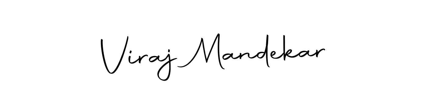 Create a beautiful signature design for name Viraj Mandekar. With this signature (Autography-DOLnW) fonts, you can make a handwritten signature for free. Viraj Mandekar signature style 10 images and pictures png