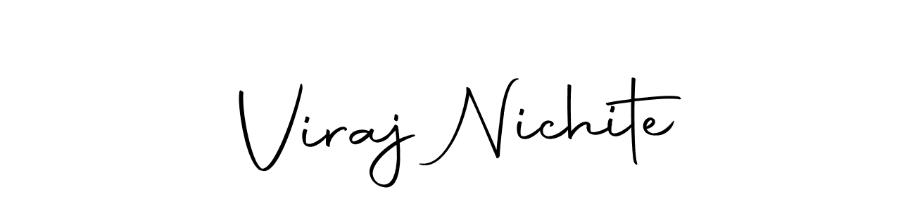 Make a beautiful signature design for name Viraj Nichite. Use this online signature maker to create a handwritten signature for free. Viraj Nichite signature style 10 images and pictures png