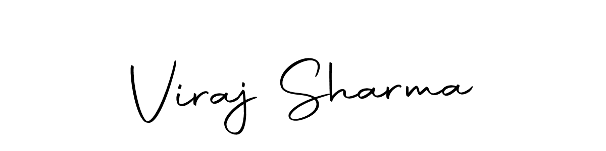 The best way (Autography-DOLnW) to make a short signature is to pick only two or three words in your name. The name Viraj Sharma include a total of six letters. For converting this name. Viraj Sharma signature style 10 images and pictures png