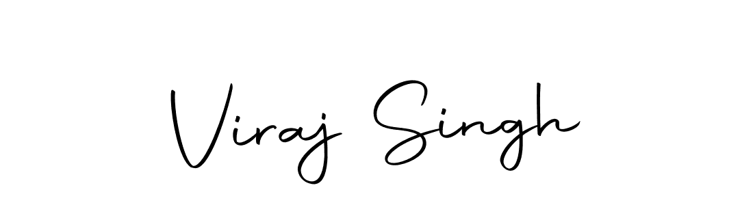 Create a beautiful signature design for name Viraj Singh. With this signature (Autography-DOLnW) fonts, you can make a handwritten signature for free. Viraj Singh signature style 10 images and pictures png