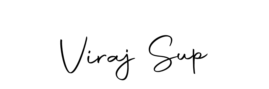 You should practise on your own different ways (Autography-DOLnW) to write your name (Viraj Sup) in signature. don't let someone else do it for you. Viraj Sup signature style 10 images and pictures png