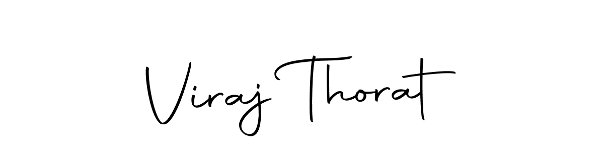 Viraj Thorat stylish signature style. Best Handwritten Sign (Autography-DOLnW) for my name. Handwritten Signature Collection Ideas for my name Viraj Thorat. Viraj Thorat signature style 10 images and pictures png