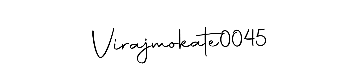 Autography-DOLnW is a professional signature style that is perfect for those who want to add a touch of class to their signature. It is also a great choice for those who want to make their signature more unique. Get Virajmokate0045 name to fancy signature for free. Virajmokate0045 signature style 10 images and pictures png