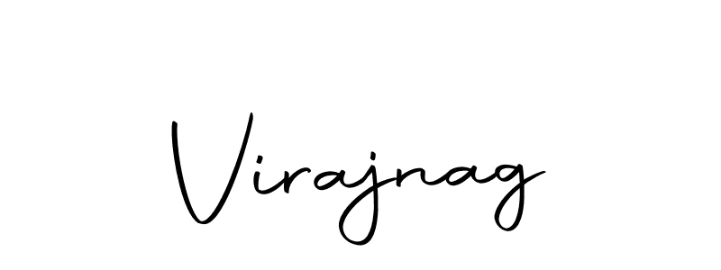 Design your own signature with our free online signature maker. With this signature software, you can create a handwritten (Autography-DOLnW) signature for name Virajnag. Virajnag signature style 10 images and pictures png