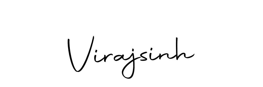 Design your own signature with our free online signature maker. With this signature software, you can create a handwritten (Autography-DOLnW) signature for name Virajsinh. Virajsinh signature style 10 images and pictures png