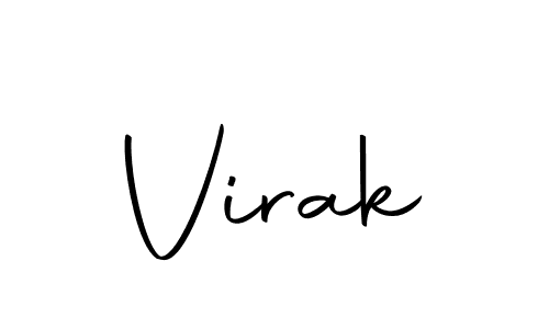 How to make Virak name signature. Use Autography-DOLnW style for creating short signs online. This is the latest handwritten sign. Virak signature style 10 images and pictures png