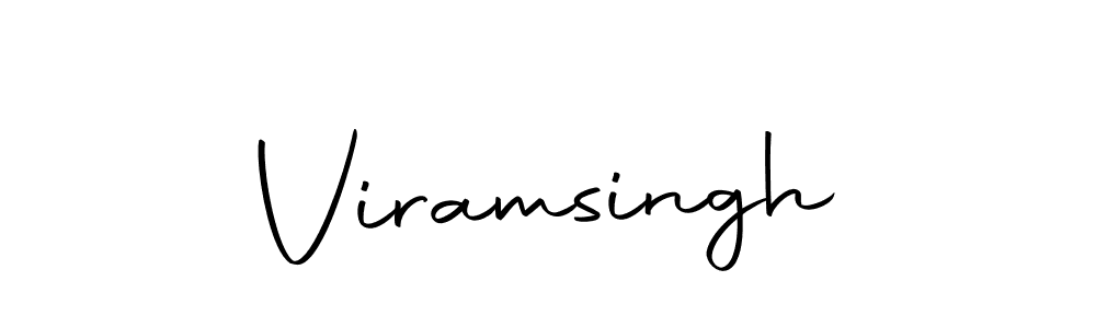 Make a beautiful signature design for name Viramsingh. With this signature (Autography-DOLnW) style, you can create a handwritten signature for free. Viramsingh signature style 10 images and pictures png
