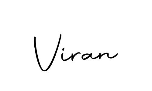 You should practise on your own different ways (Autography-DOLnW) to write your name (Viran) in signature. don't let someone else do it for you. Viran signature style 10 images and pictures png