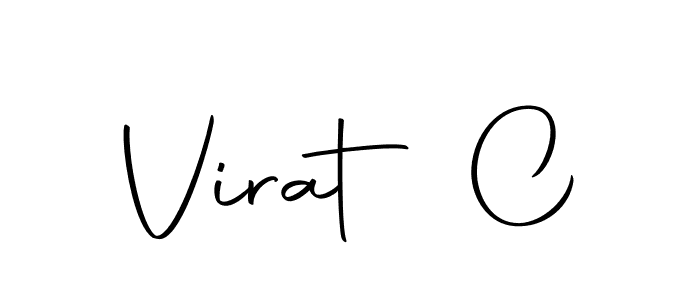 The best way (Autography-DOLnW) to make a short signature is to pick only two or three words in your name. The name Virat C include a total of six letters. For converting this name. Virat C signature style 10 images and pictures png