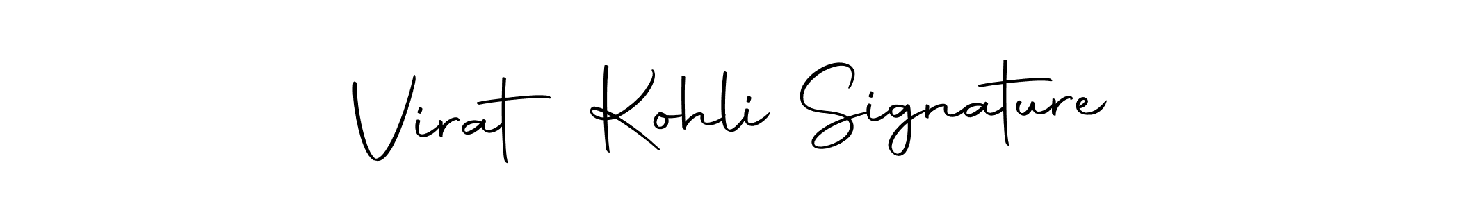 Make a beautiful signature design for name Virat Kohli Signature. Use this online signature maker to create a handwritten signature for free. Virat Kohli Signature signature style 10 images and pictures png