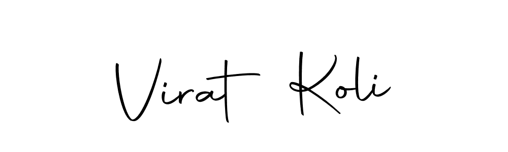 Virat Koli stylish signature style. Best Handwritten Sign (Autography-DOLnW) for my name. Handwritten Signature Collection Ideas for my name Virat Koli. Virat Koli signature style 10 images and pictures png