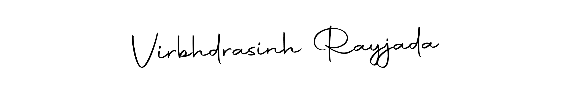 How to make Virbhdrasinh Rayjada name signature. Use Autography-DOLnW style for creating short signs online. This is the latest handwritten sign. Virbhdrasinh Rayjada signature style 10 images and pictures png
