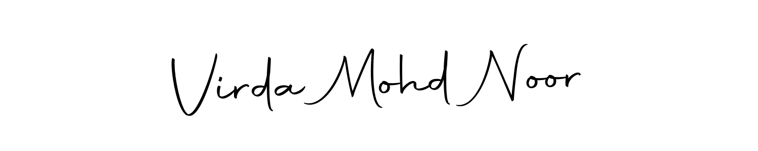 Also we have Virda Mohd Noor name is the best signature style. Create professional handwritten signature collection using Autography-DOLnW autograph style. Virda Mohd Noor signature style 10 images and pictures png