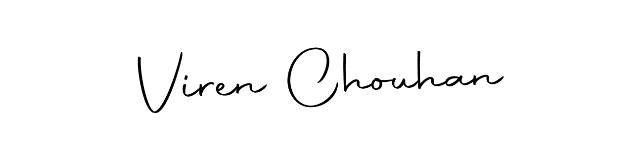 Make a short Viren Chouhan signature style. Manage your documents anywhere anytime using Autography-DOLnW. Create and add eSignatures, submit forms, share and send files easily. Viren Chouhan signature style 10 images and pictures png