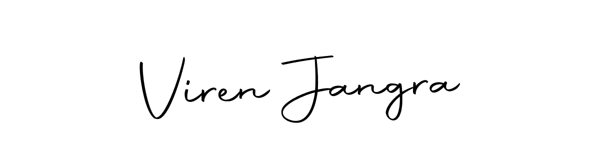 This is the best signature style for the Viren Jangra name. Also you like these signature font (Autography-DOLnW). Mix name signature. Viren Jangra signature style 10 images and pictures png