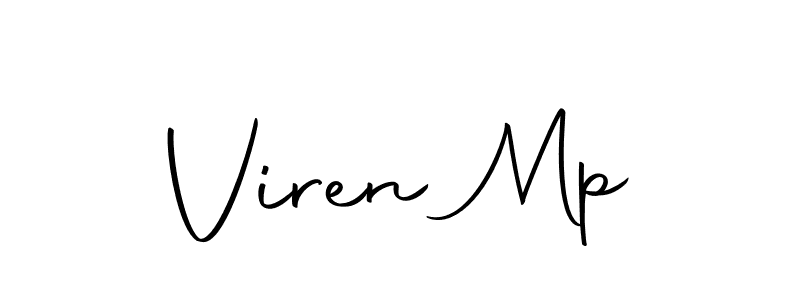 The best way (Autography-DOLnW) to make a short signature is to pick only two or three words in your name. The name Viren Mp include a total of six letters. For converting this name. Viren Mp signature style 10 images and pictures png