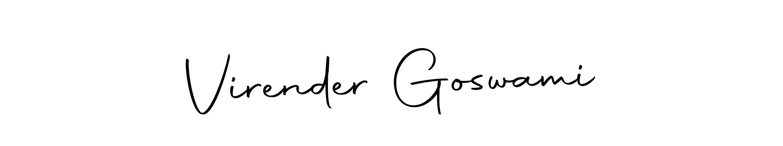 This is the best signature style for the Virender Goswami name. Also you like these signature font (Autography-DOLnW). Mix name signature. Virender Goswami signature style 10 images and pictures png