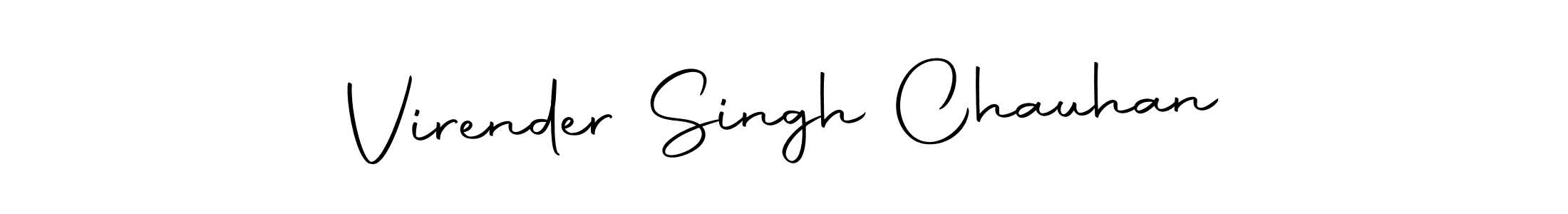 Make a short Virender Singh Chauhan signature style. Manage your documents anywhere anytime using Autography-DOLnW. Create and add eSignatures, submit forms, share and send files easily. Virender Singh Chauhan signature style 10 images and pictures png