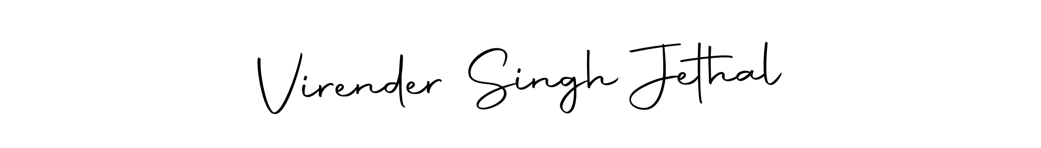 Use a signature maker to create a handwritten signature online. With this signature software, you can design (Autography-DOLnW) your own signature for name Virender Singh Jethal. Virender Singh Jethal signature style 10 images and pictures png