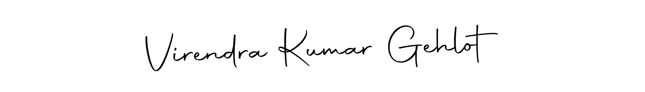 if you are searching for the best signature style for your name Virendra Kumar Gehlot. so please give up your signature search. here we have designed multiple signature styles  using Autography-DOLnW. Virendra Kumar Gehlot signature style 10 images and pictures png