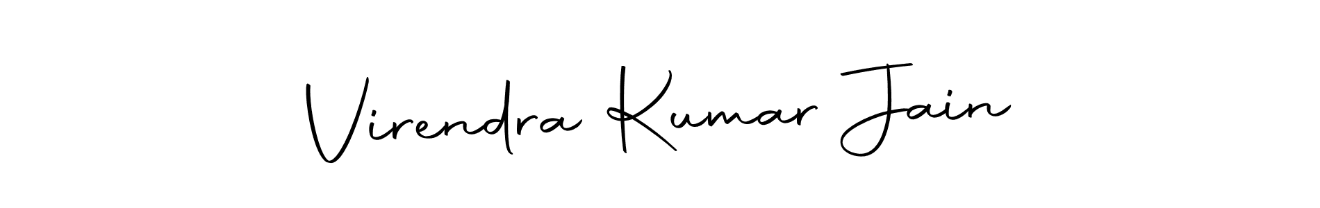You should practise on your own different ways (Autography-DOLnW) to write your name (Virendra Kumar Jain) in signature. don't let someone else do it for you. Virendra Kumar Jain signature style 10 images and pictures png