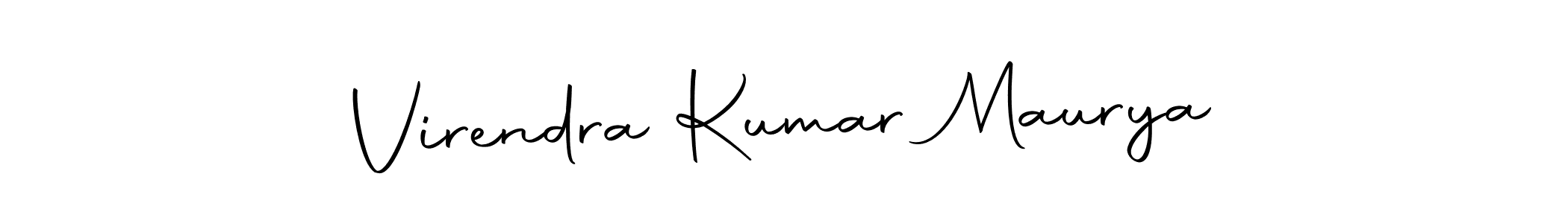 Also we have Virendra Kumar Maurya name is the best signature style. Create professional handwritten signature collection using Autography-DOLnW autograph style. Virendra Kumar Maurya signature style 10 images and pictures png
