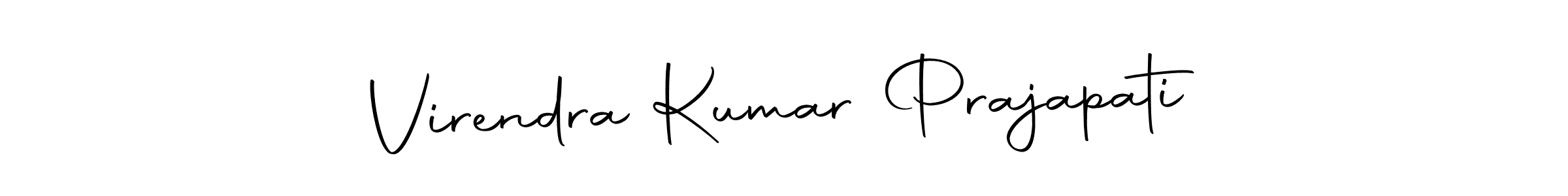 Autography-DOLnW is a professional signature style that is perfect for those who want to add a touch of class to their signature. It is also a great choice for those who want to make their signature more unique. Get Virendra Kumar Prajapati name to fancy signature for free. Virendra Kumar Prajapati signature style 10 images and pictures png