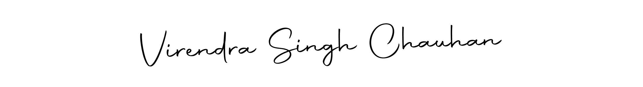 Use a signature maker to create a handwritten signature online. With this signature software, you can design (Autography-DOLnW) your own signature for name Virendra Singh Chauhan. Virendra Singh Chauhan signature style 10 images and pictures png