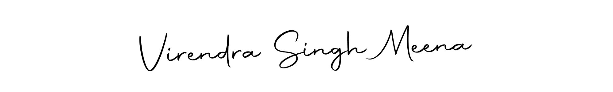 Also we have Virendra Singh Meena name is the best signature style. Create professional handwritten signature collection using Autography-DOLnW autograph style. Virendra Singh Meena signature style 10 images and pictures png