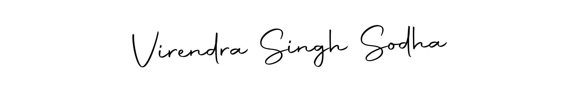 Also we have Virendra Singh Sodha name is the best signature style. Create professional handwritten signature collection using Autography-DOLnW autograph style. Virendra Singh Sodha signature style 10 images and pictures png