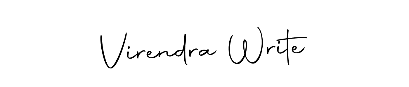 if you are searching for the best signature style for your name Virendra Write. so please give up your signature search. here we have designed multiple signature styles  using Autography-DOLnW. Virendra Write signature style 10 images and pictures png