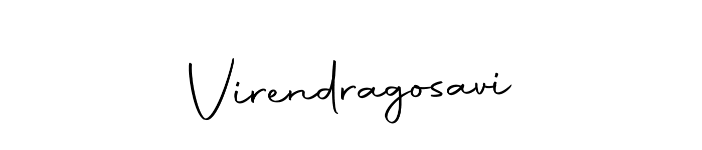 You can use this online signature creator to create a handwritten signature for the name Virendragosavi. This is the best online autograph maker. Virendragosavi signature style 10 images and pictures png