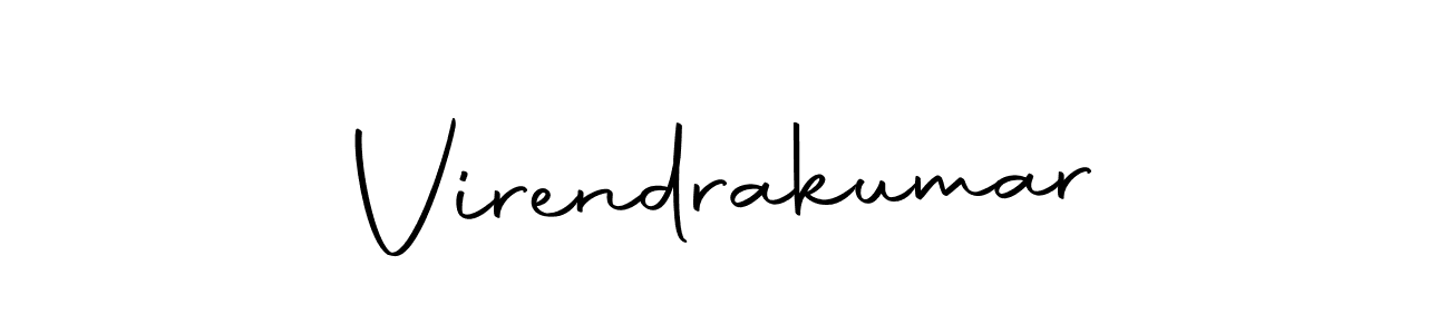 You can use this online signature creator to create a handwritten signature for the name Virendrakumar. This is the best online autograph maker. Virendrakumar signature style 10 images and pictures png