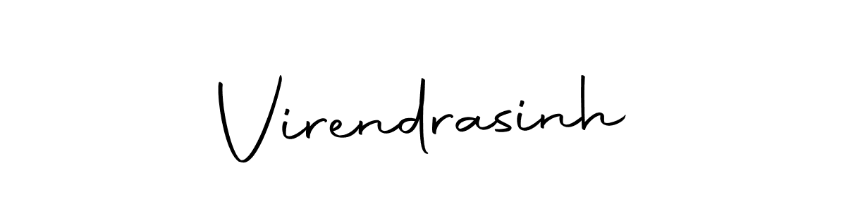 You can use this online signature creator to create a handwritten signature for the name Virendrasinh. This is the best online autograph maker. Virendrasinh signature style 10 images and pictures png