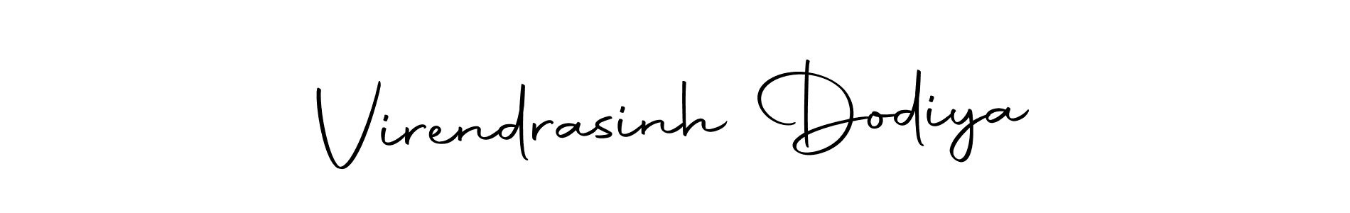 Make a beautiful signature design for name Virendrasinh Dodiya. With this signature (Autography-DOLnW) style, you can create a handwritten signature for free. Virendrasinh Dodiya signature style 10 images and pictures png