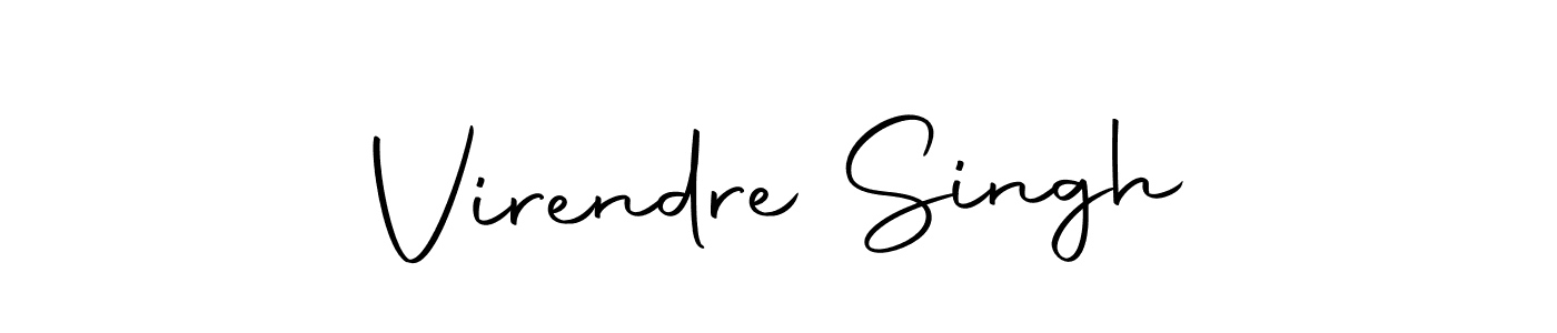 This is the best signature style for the Virendre Singh name. Also you like these signature font (Autography-DOLnW). Mix name signature. Virendre Singh signature style 10 images and pictures png