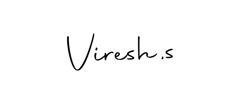 Here are the top 10 professional signature styles for the name Viresh,s. These are the best autograph styles you can use for your name. Viresh,s signature style 10 images and pictures png