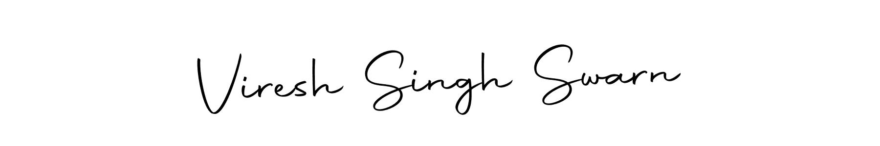 Create a beautiful signature design for name Viresh Singh Swarn. With this signature (Autography-DOLnW) fonts, you can make a handwritten signature for free. Viresh Singh Swarn signature style 10 images and pictures png