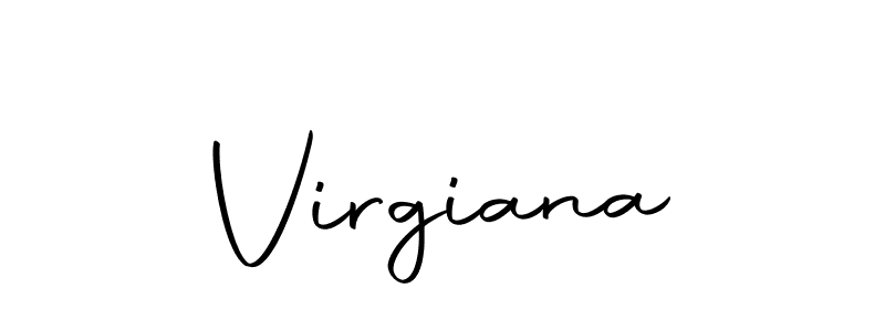 Here are the top 10 professional signature styles for the name Virgiana. These are the best autograph styles you can use for your name. Virgiana signature style 10 images and pictures png