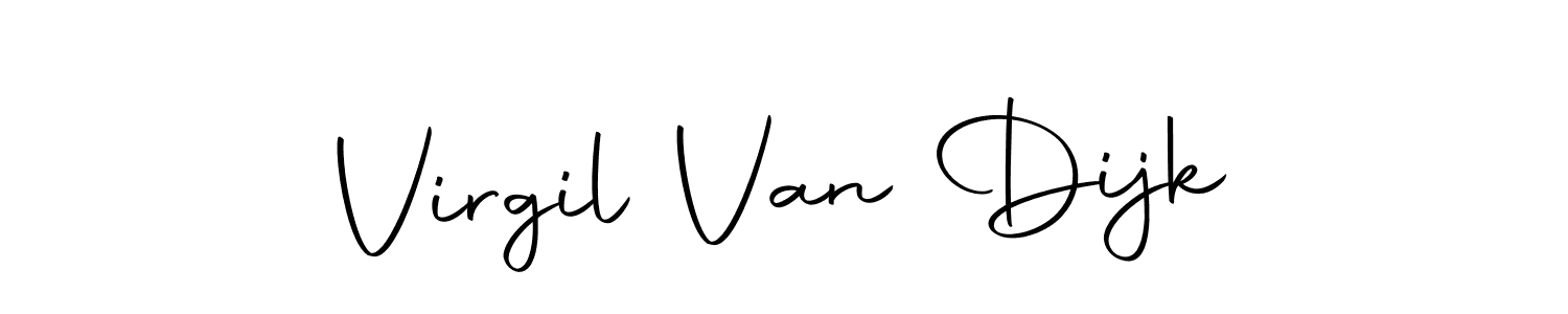 Create a beautiful signature design for name Virgil Van Dijk. With this signature (Autography-DOLnW) fonts, you can make a handwritten signature for free. Virgil Van Dijk signature style 10 images and pictures png