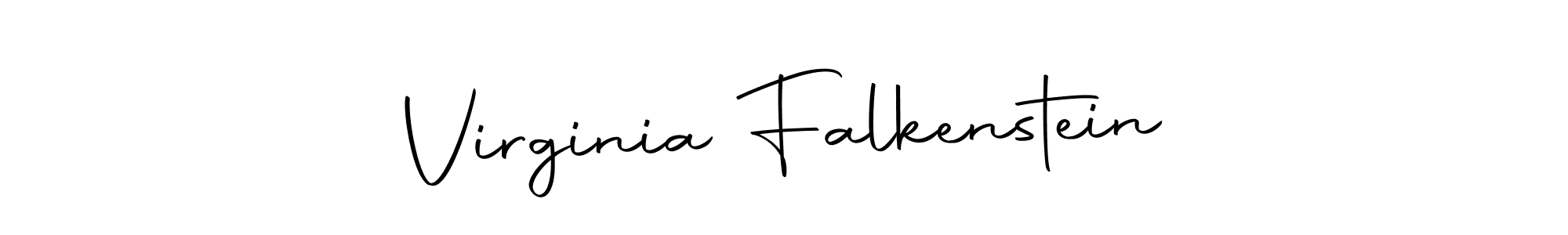 Autography-DOLnW is a professional signature style that is perfect for those who want to add a touch of class to their signature. It is also a great choice for those who want to make their signature more unique. Get Virginia Falkenstein name to fancy signature for free. Virginia Falkenstein signature style 10 images and pictures png